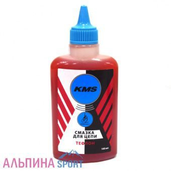 Смазка для цепи KMS, тефлоновая, для мокрой погоды, 100мл - купить с ...