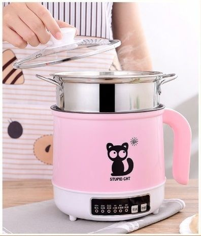 STUPID CAT Су-вид Электрическая кастрюля mini купить на OZON по низкой ...