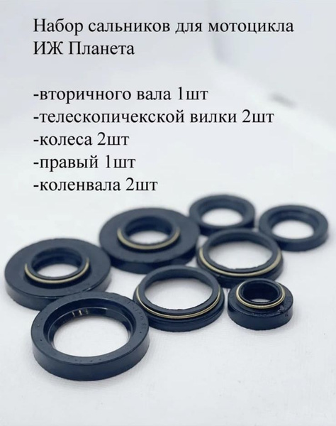 Сальник Коленвала Иж Планета 3 Купить