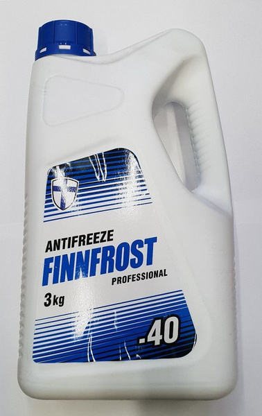 Антифриз FINNFROST G12 -40_синий, Готовый раствор купить по выгодной ...