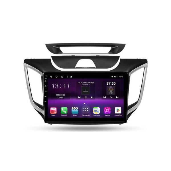 Автомагнитола для Hyundai Creta IX25 2015 - 2019 / Хендай Крета2 DIN ...
