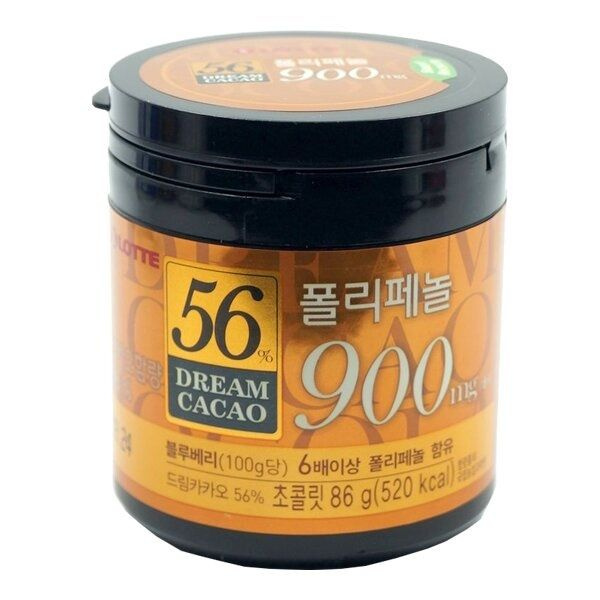 Горький шоколад в кубиках Dream Cacao 56% Lotte, 86 г - купить с ...