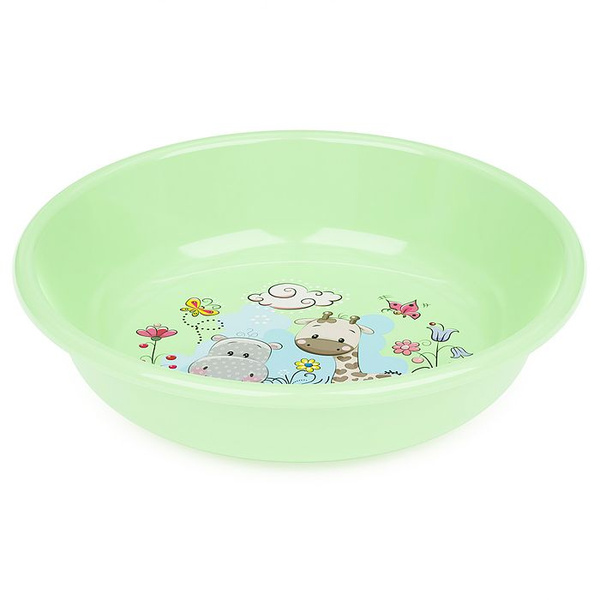 Тарелка детская глубокая (св.зеленый) М8036 - купить с доставкой по ...