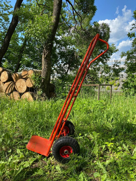 Тележка складская вертикальная маленькая - купить с доставкой по ...