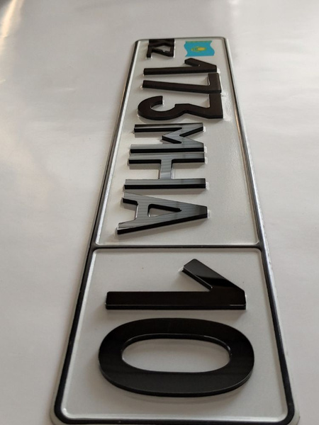 3Д наклейки на автомобиль буквы и цифры - купить по выгодным ценам в ...