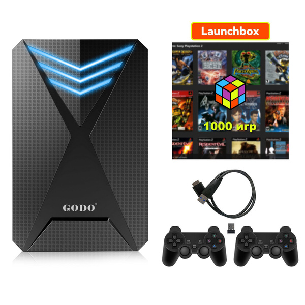Hyper Base LBox 2T, игровой жесткий диск с 1000 популярных ретро-игр ...