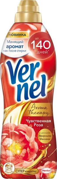 Кондиционер для белья VERNEL Арома Чувственная Роза 870 мл купить на ...
