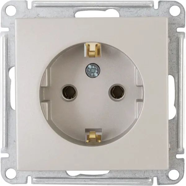 Розетка встраиваемая Schneider Electric W59 Deco с заземлением цвет ...