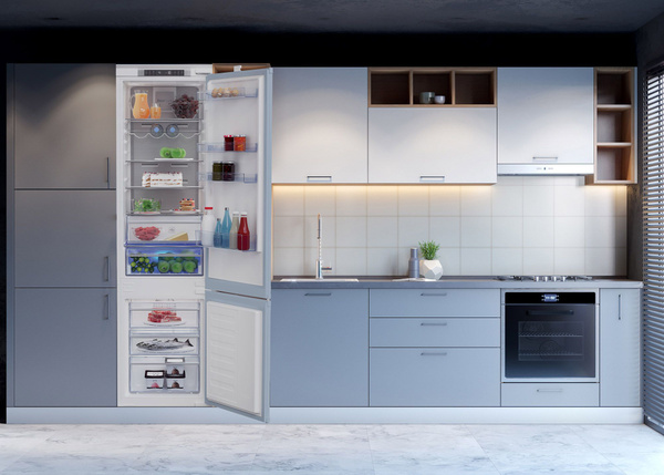 Встраиваемый холодильник Beko BCNA306E2S, белый - купить по доступной ...