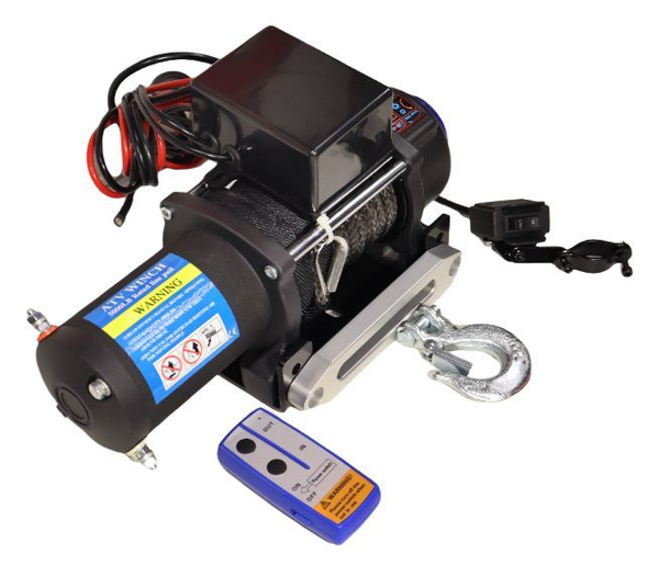 Лебедка автомобильная Electric Winch Лебедка электрическая 12V 5000lbs ...