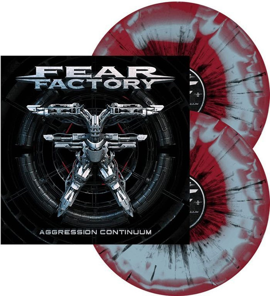FEAR FACTORY - Aggression continuum 2-LP splatter - купить с доставкой ...