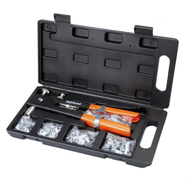 Заклепочник для резьбовых заклепок AV Steel AV-921135, двуручный, М3-М8 ...