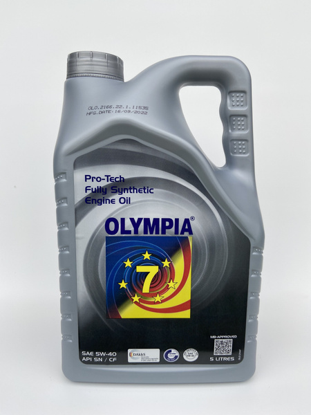 Масло моторное Olympia Lube Oil 5W-40 Синтетическое - купить в интернет ...