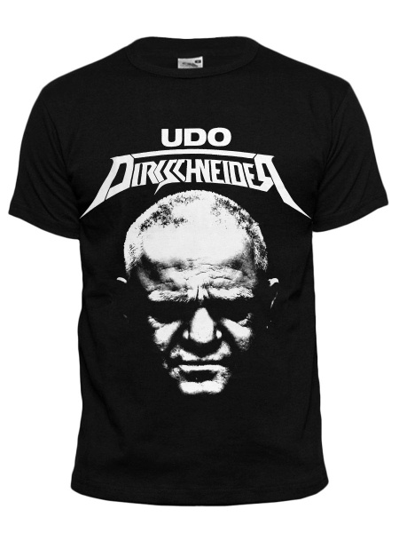 Футболка RockMerch, размер 44, цвет черный, 100% хлопок - купить по ...