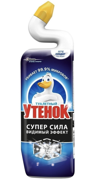Средство для унитаза Туалетный Утенок, Видимый Эффект, 900 мл - купить ...