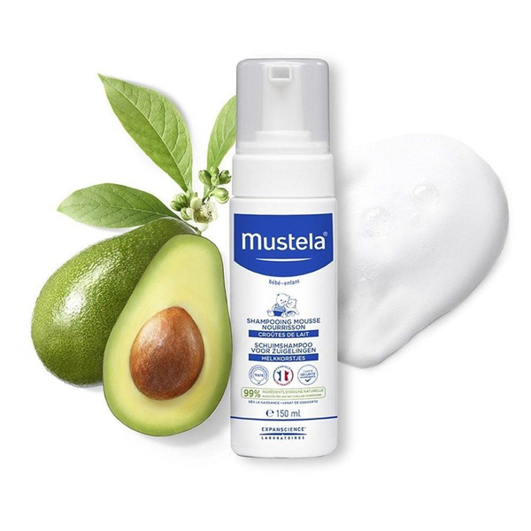 Mustela Шампунь для волос, 150 мл - купить с доставкой по выгодным ...