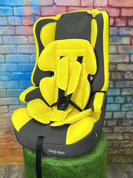 Автокресло Teddy bear LB 513RF, 9-36 кг Желтый - купить с доставкой по ...