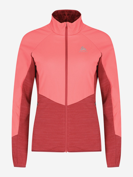 The Run Easy Warm hybrid jacket in saxony blue