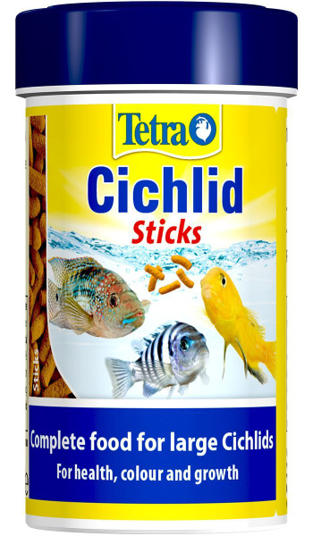 Палочки TETRA CICHLID STICKS корм палочки для всех видов цихлид (100 мл ...