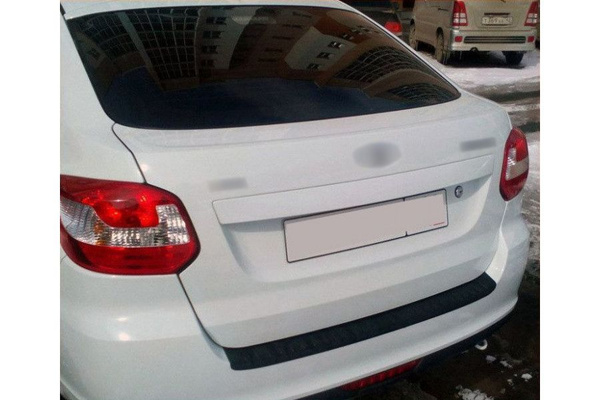 Защитная накладка от потертостей и царапин АртФорм на задний бампер для ...