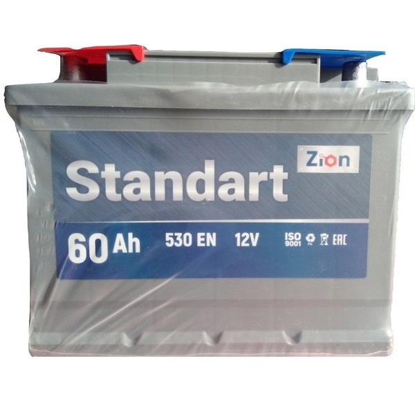 Аккумулятор автомобильный ZION STANDART 60.1 купить по выгодной цене в ...