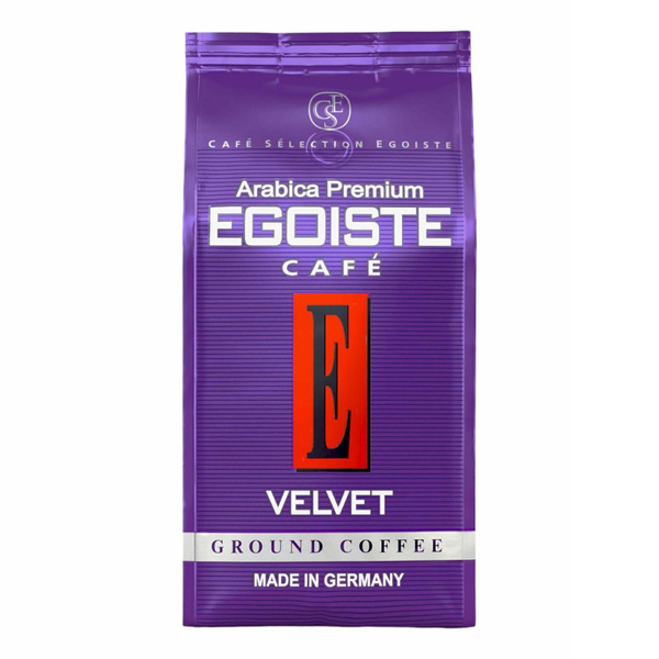 Кофе Egoiste Velvet Ground Pack молотый 200 г (в заказе 1 штука ...