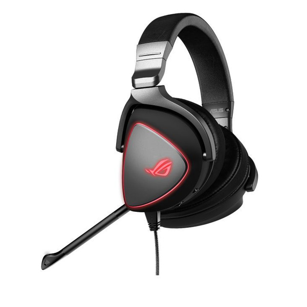 Игровые наушники ASUS Проводная игровая гарнитура ROG Delta Origin ...