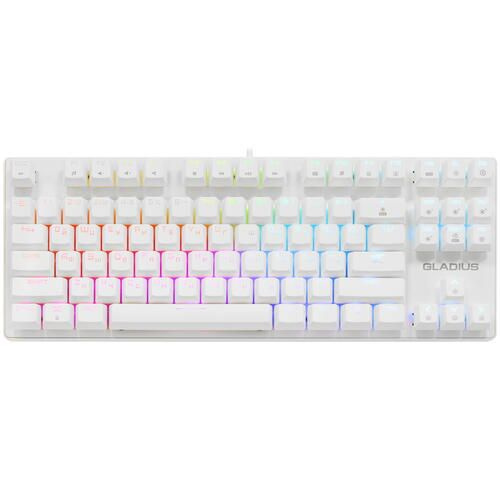 Клавиатура проводная ZET GAMING Gladius ZG-S9-G87LRed-PBT-W ...
