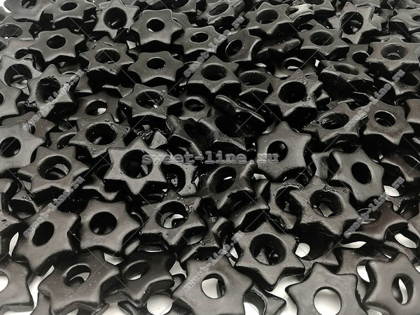 Мармелад жевательный "Звездочки" со вкусом лакрицы" 1кг RAVAZZI Италия ...