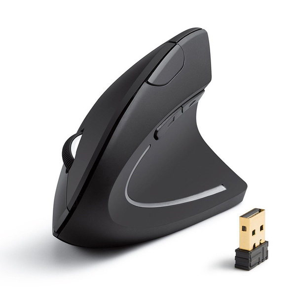 Мышь беспроводная Ergonomic mouse Вертикальная беспроводная ...