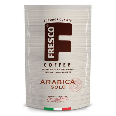 Кофе растворимый FRESCO "Arabica Solo" 190 г, сублимированный купить на ...