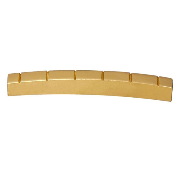 Parts верхний латунный порожек для электрогитары, радиусный (43x4,6-5 ...