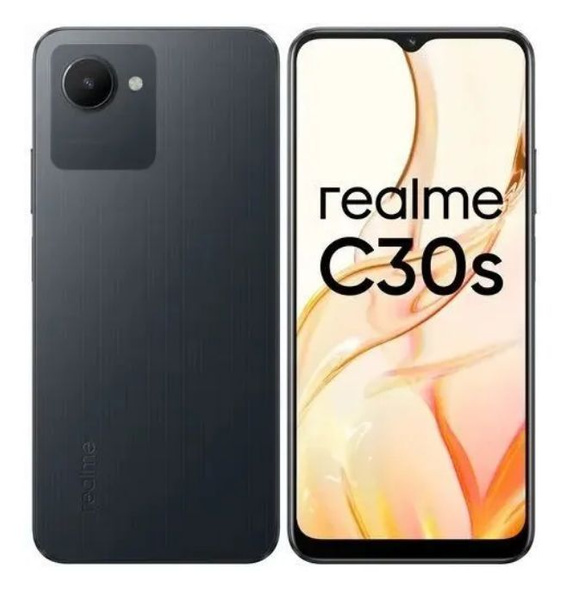 Смартфон realme C30S черный 64 ГБ - купить по выгодной цене в интернет ...