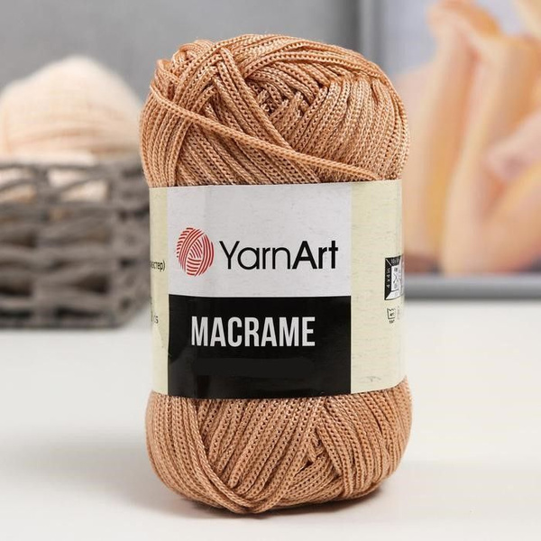 Пряжа YarnArt "Macrame Макраме" 100% полиэстер 130 метров/90 грамм (131 ...