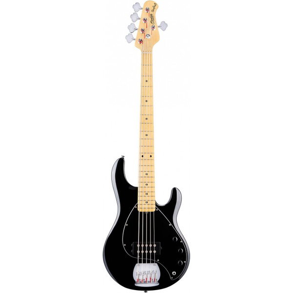 Бас гитара 5 струнная Sterling StingRay Ray5 Black - купить с доставкой ...