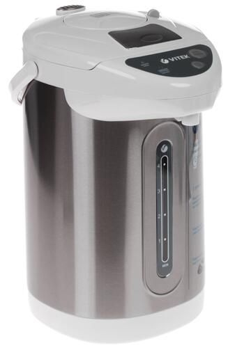 Термопот Vitek VT-1196 W белый 4 л, 750 Вт, ручной насос, электронасос ...