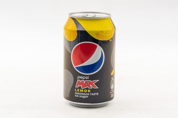 Напиток б/а газ. Пепси Макс Лимон Зеро 330 мл / Pepsi Max Lemon Zero ...