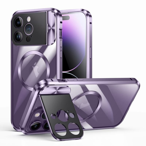 Mагнитный чехол для iPhone 14 Pro Max, подставка с большим окном ...