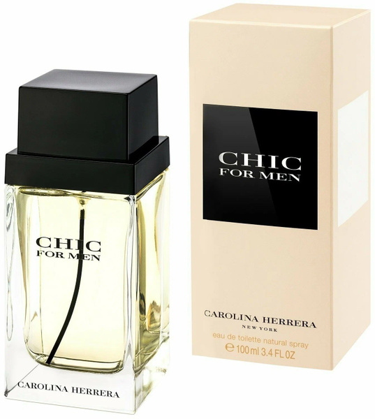 Carolina Herrera Chic for Men Туалетная вода 100 мл (326296857)
