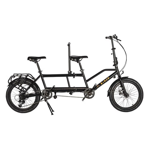 20inch двухместный велосипед взрослый тандем складной Tandem Bike ...