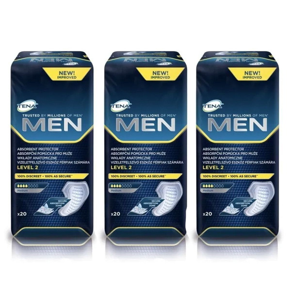 Прокладки урологические для мужчин Tena Men Level 2 Medium, 4 капли ...