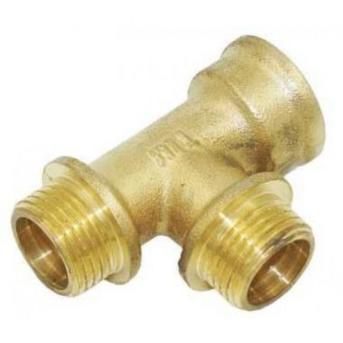Тройник латунный 1/2" ВНН, Тройник 1/2" ВНН TIM - купить по выгодной ...