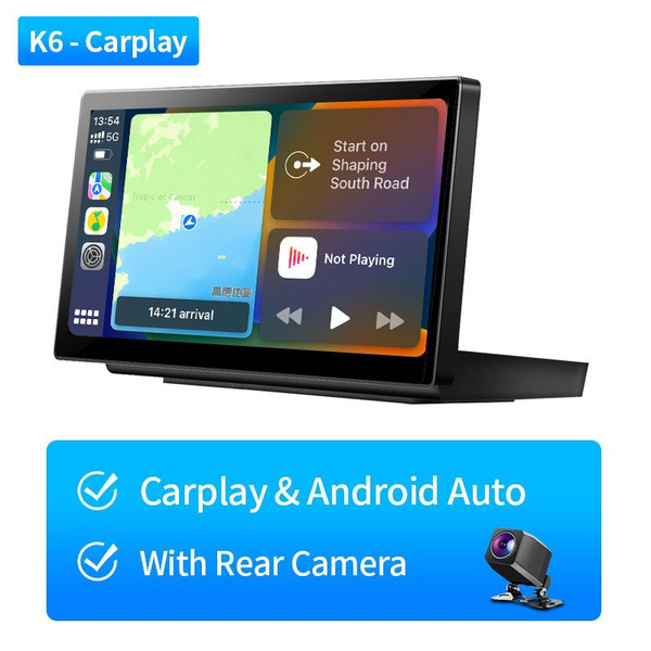 K6 4K видеорегистратор Android Auto Carplay 7 "складной экран ...