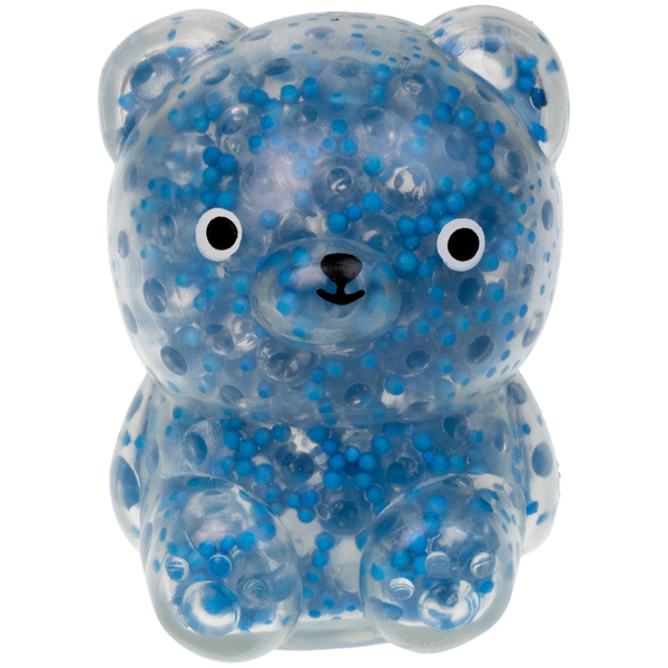 Игрушка антистресс для рук с шариками 1TOY Медвежонок, резиновая ...