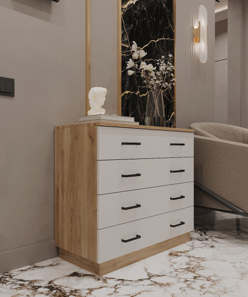 Комод Аквамарин Хит, 75.2x38x82.7 см, 4 ящ. - купить по выгодной цене в ...