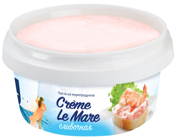 Паста из морепродуктов Crème Le Mare Сливочная CRÈME Le MARE, 150 г ...