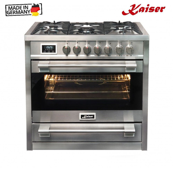 Комбинированная плита 92х90х60 см Kaiser Avantgarde Pro HGE 93505 R ...