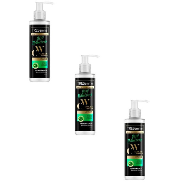 Tresemme Stop Крем для Кудрявых волос, 160 мл, 3 уп - купить с ...
