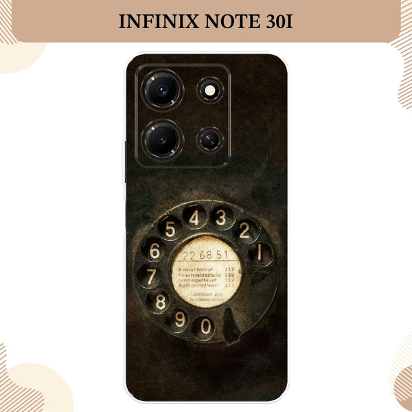 Силиконовый чехол на Infinix Note 30i / Инфиникс Нот 30i Старинный ...