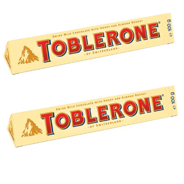 Шоколад Toblerone 2 уп по 100гр - купить с доставкой по выгодным ценам ...